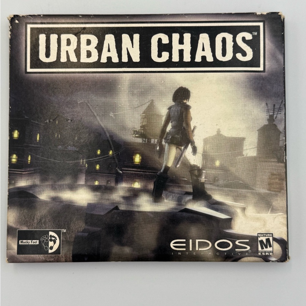 Urban‎ Chaos PC CD-ROM Big Box Complete 1999 Eidos Interactive Vintage